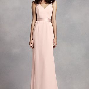 Davids bridal vera wang bridesmaids dress Blush